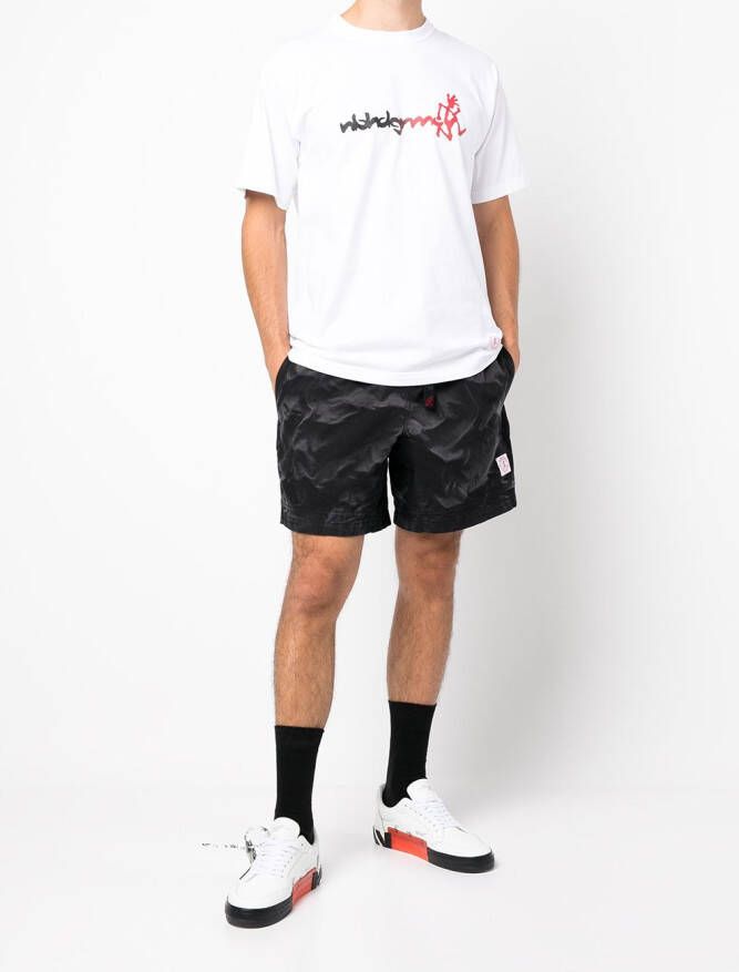 Neighborhood T-shirt met logoprint Wit