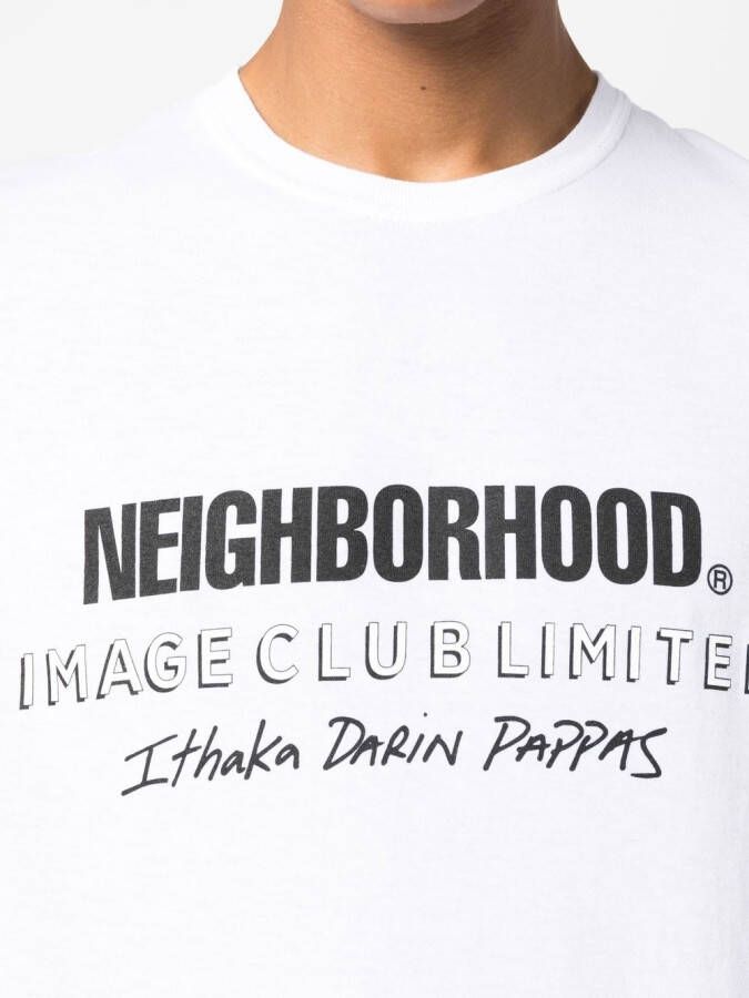 Neighborhood x Image Club Limited NHIX-4 T-shirt Wit