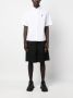 Neil Barrett Bermuda shorts met elastische tailleband Zwart - Thumbnail 2