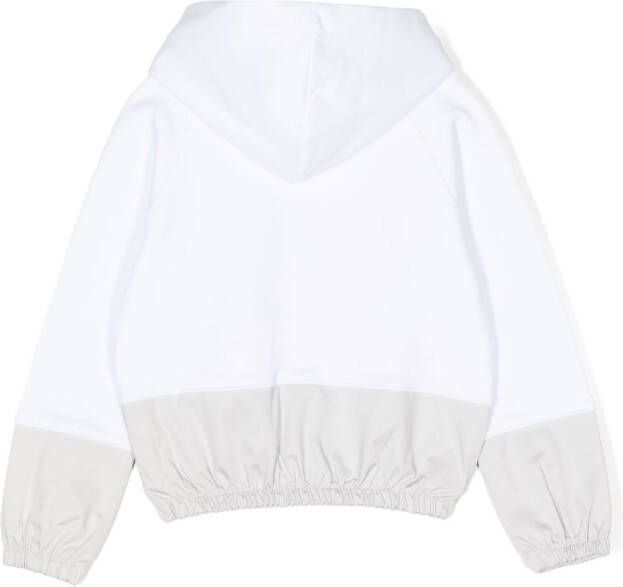 Neil Barrett Kids Hoodie met print Blauw