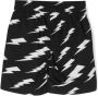 Neil Barrett Kids Shorts met logo Zwart - Thumbnail 2