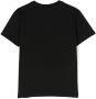 Neil Barrett Kids T-shirt met logoprint Zwart - Thumbnail 2