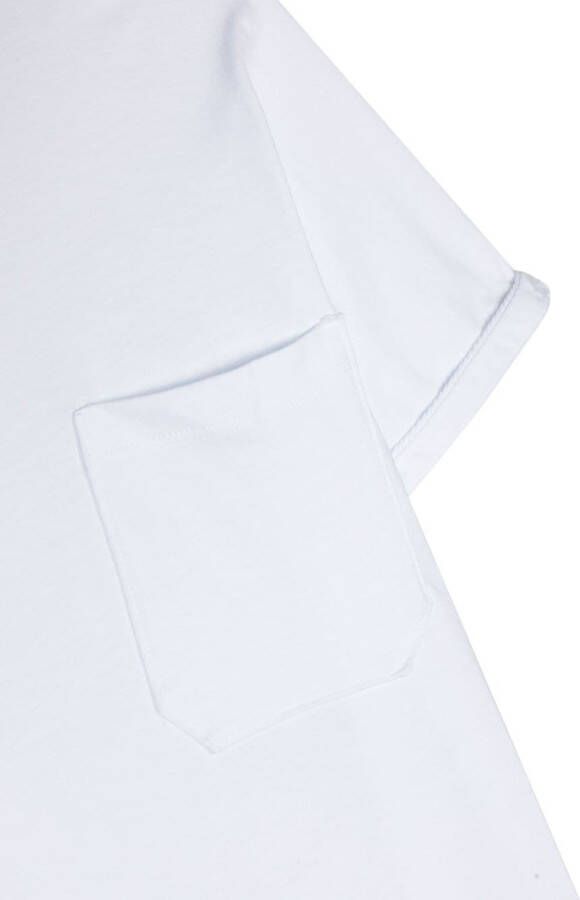 Neil Barrett Kids T-shirt met opgestikte zak Wit