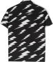Neil Barrett Kids Shirt met bliksemflitsprint Zwart - Thumbnail 2