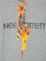 Neil Barrett Kids Sweater met bliksemflitsprint Grijs - Thumbnail 3