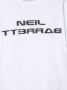 Neil Barrett Kids T-shirt met logoprint Wit - Thumbnail 3