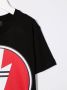 Neil Barrett Kids T-shirt met logoprint Zwart - Thumbnail 3