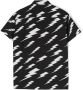 Neil Barrett Kids Shirt met bliksemflitsprint Zwart - Thumbnail 2