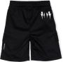 Neil Barrett Kids Trainingsshorts met logoprint Blauw - Thumbnail 2