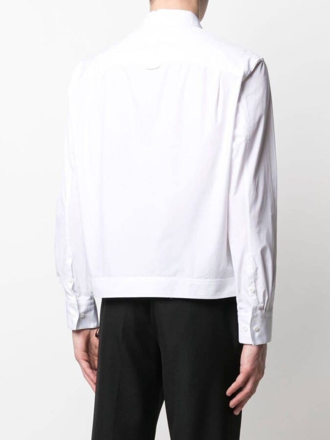 Neil Barrett Overhemd met opgestikte zak Wit