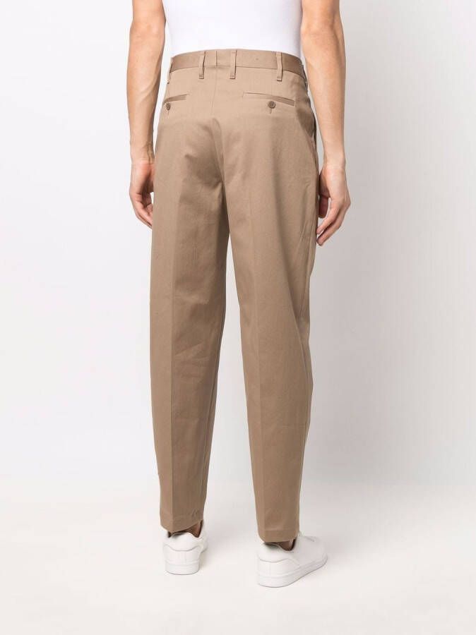 Neil Barrett Straight pantalon Bruin