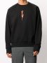 Neil Barrett Sweater met vlammenprint Zwart - Thumbnail 3