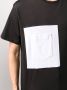 Neil Barrett T-shirt met borstzak Zwart - Thumbnail 5