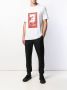 Neil Barrett T-shirt met contrasterende print Wit - Thumbnail 2