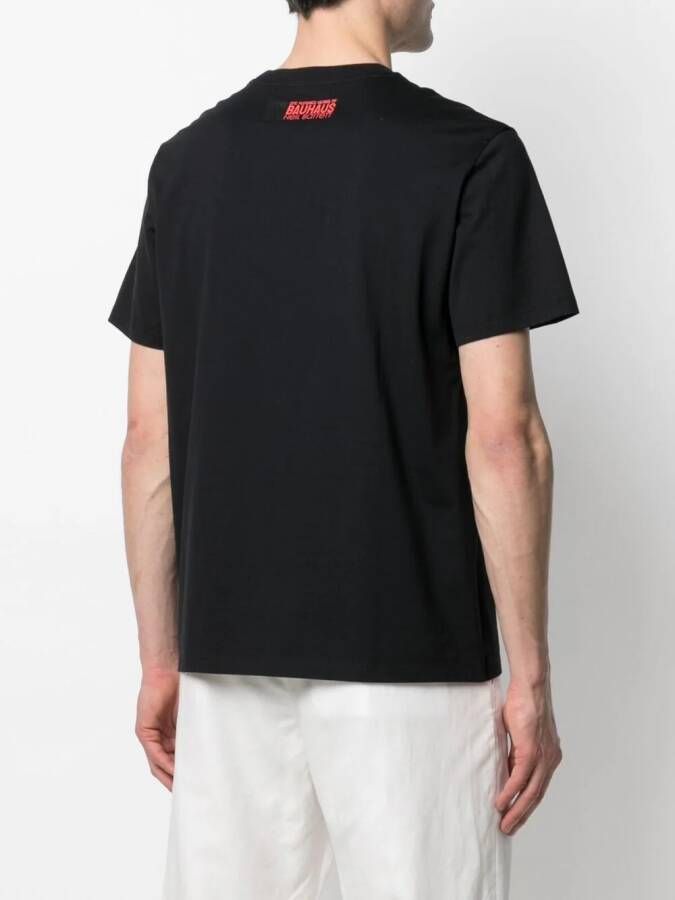 Neil Barrett T-shirt met print Zwart