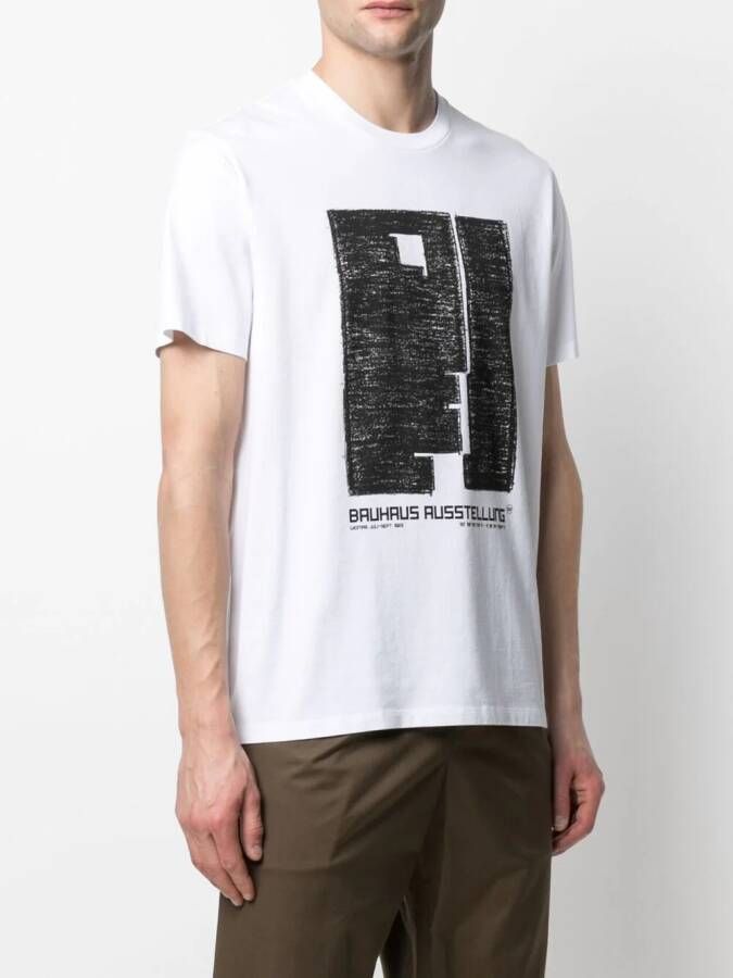 Neil Barrett T-shirt met print Wit
