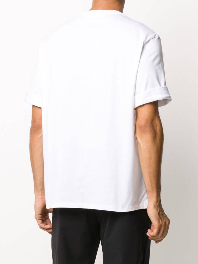 Neil Barrett T-shirt met print Wit
