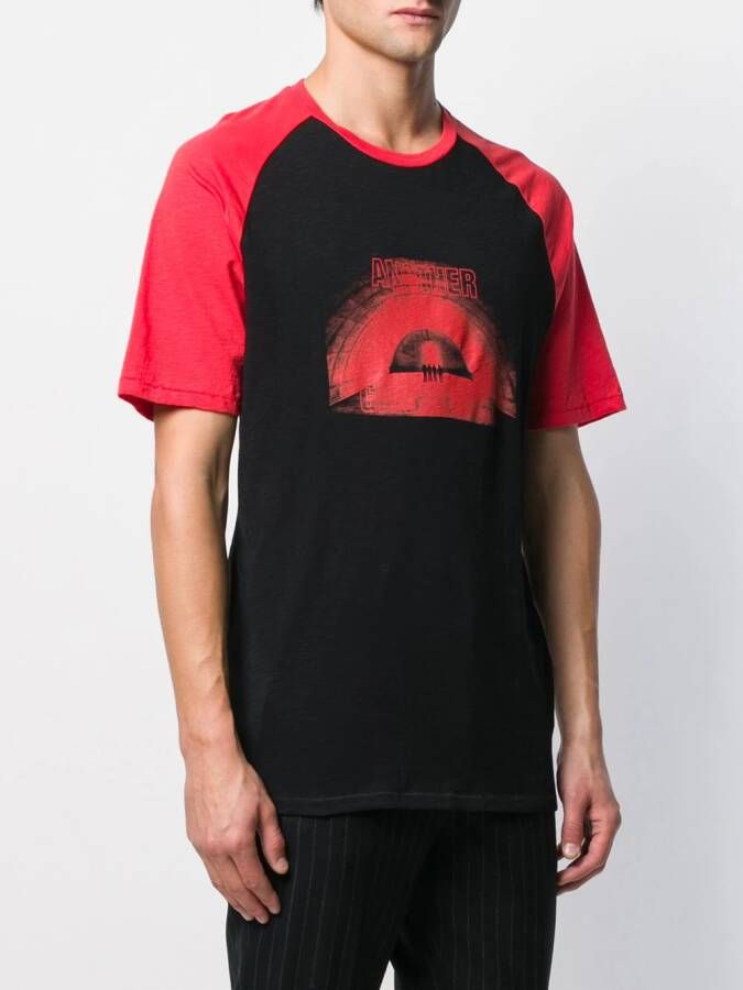 Neil Barrett T-shirt met print Zwart