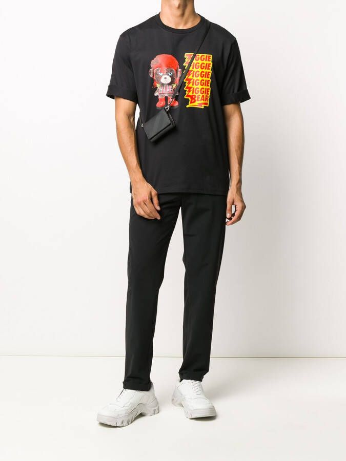 Neil Barrett T-shirt met print Zwart