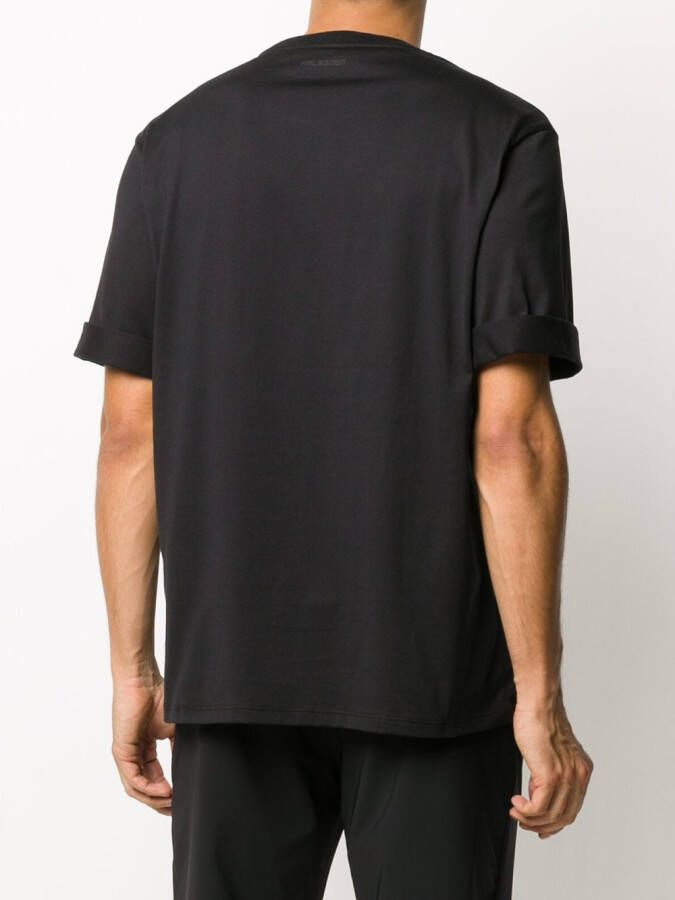 Neil Barrett T-shirt met print Zwart