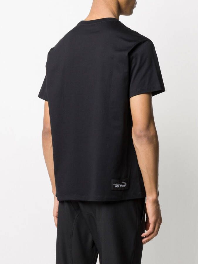 Neil Barrett T-shirt met ronde hals Zwart