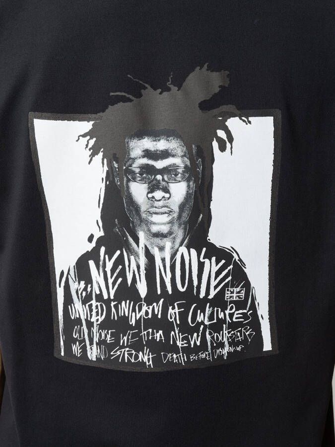Neil Barrett T-shirt met ronde hals Zwart