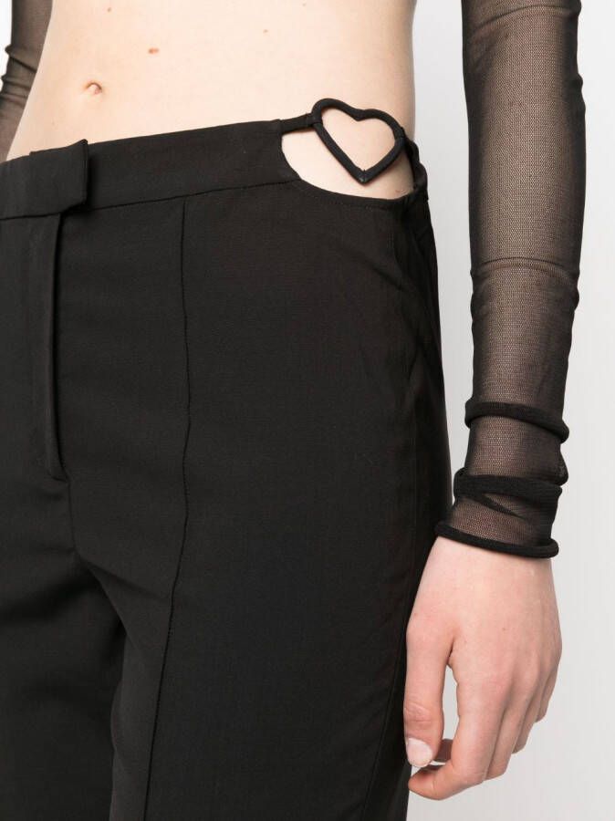 Nensi Dojaka Uitgesneden broek Zwart