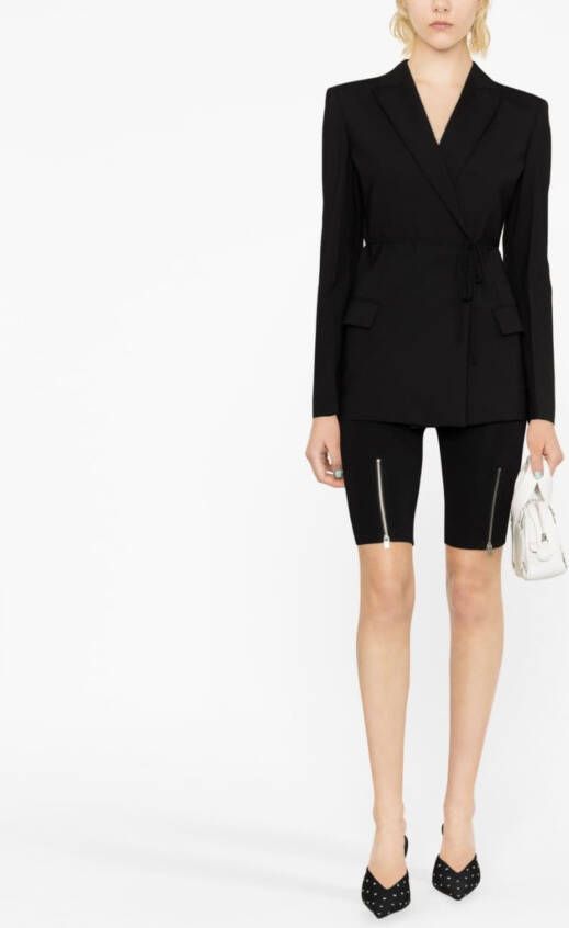 Nensi Dojaka Blazer met dubbele rij knopen Zwart