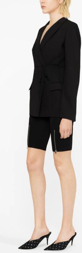 Nensi Dojaka Blazer met dubbele rij knopen Zwart