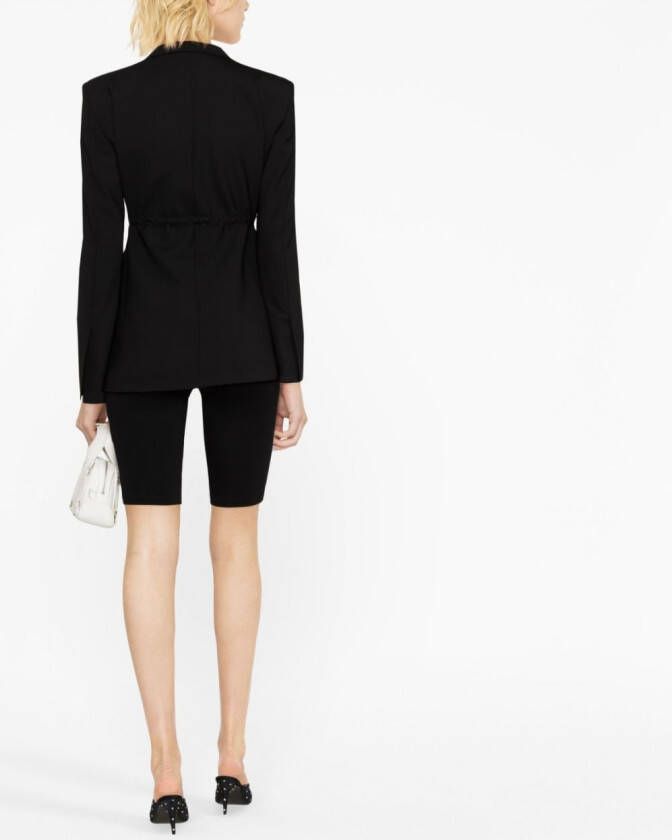 Nensi Dojaka Blazer met dubbele rij knopen Zwart