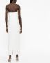 The New Arrivals Ilkyaz Ozel Strapless avondjurk Wit - Thumbnail 3
