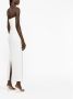 The New Arrivals Ilkyaz Ozel Strapless avondjurk Wit - Thumbnail 4