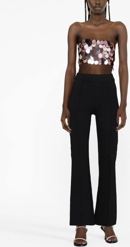 The New Arrivals Ilkyaz Ozel Top verfraaid met pailletten Roze