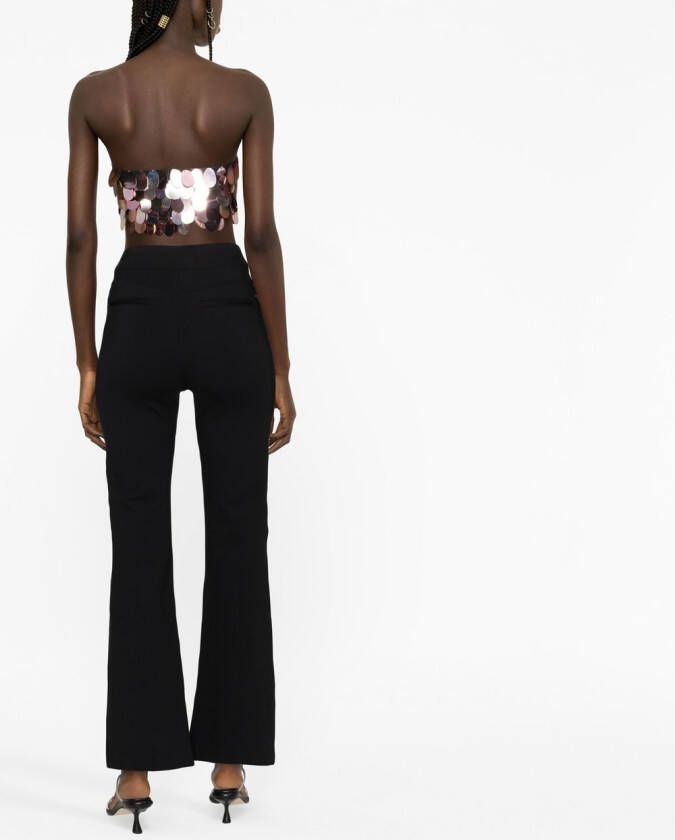 The New Arrivals Ilkyaz Ozel Top verfraaid met pailletten Roze