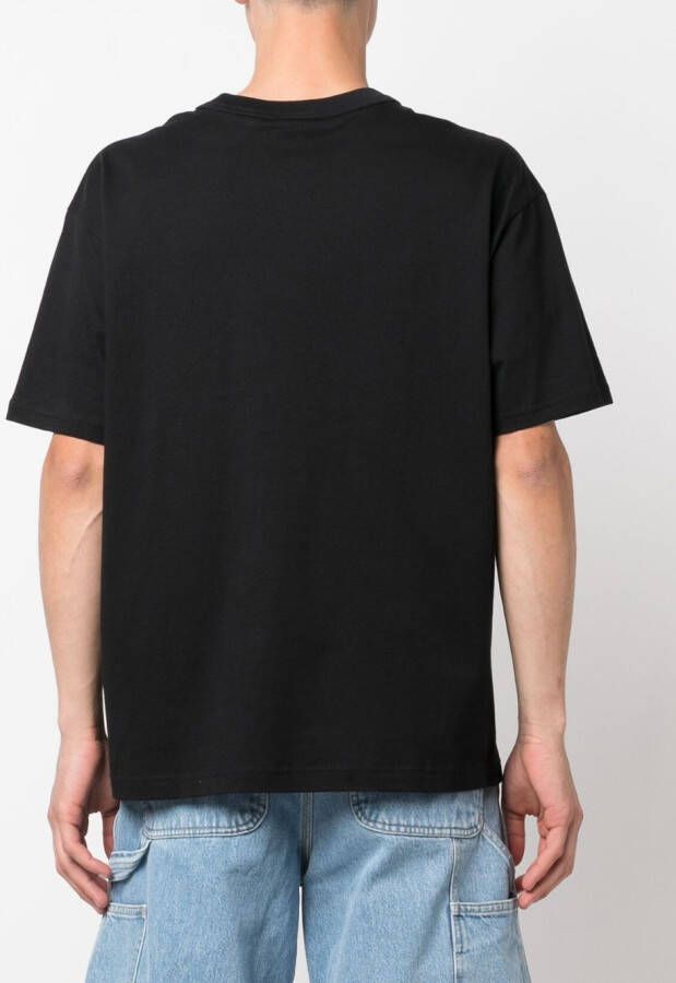 New Balance T-shirt met logoprint Zwart