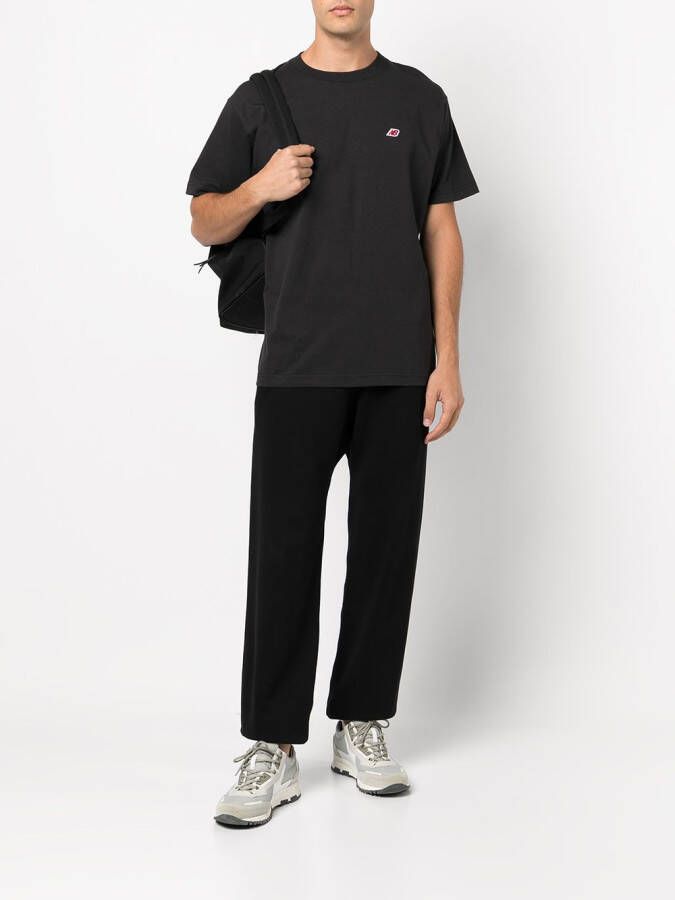 New Balance T-shirt met logoprint Zwart