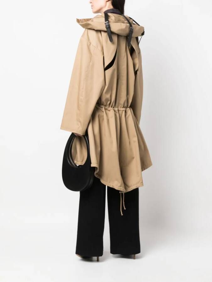 Niccolò Pasqualetti Parka met capuchon Beige