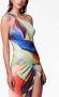 Nicholas Jurk met grafische print Blauw - Thumbnail 5