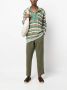 Nick Fouquet Gestreepte hoodie Groen - Thumbnail 2