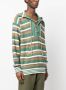 Nick Fouquet Gestreepte hoodie Groen - Thumbnail 3