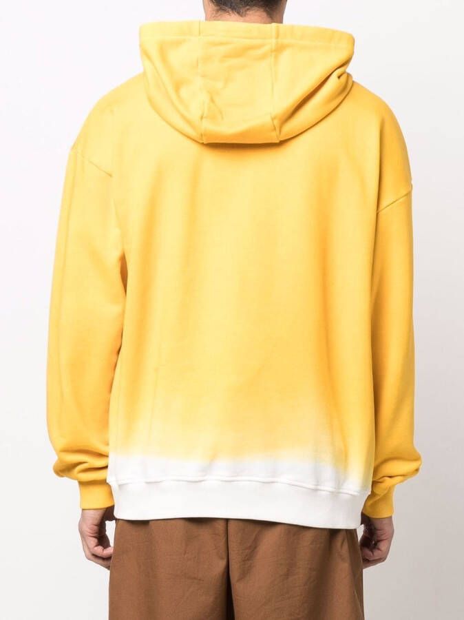 Nick Fouquet Hoodie met borduurwerk Geel