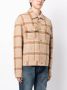 Nick Fouquet Geruit shirtjack Bruin - Thumbnail 3
