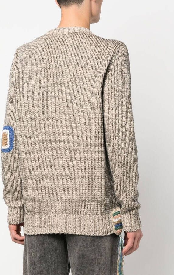 Nick Fouquet Trui met kwastje Beige