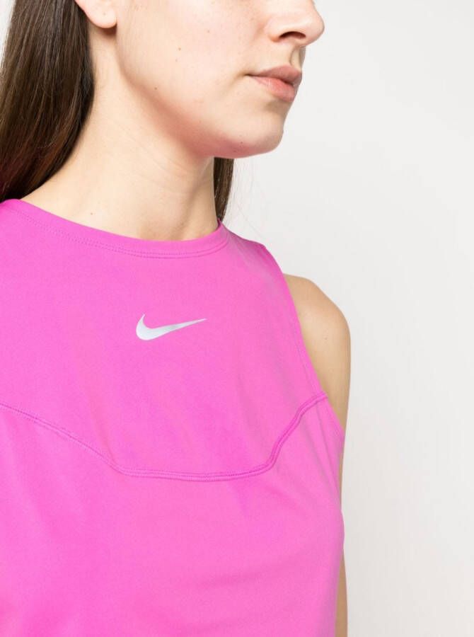 Nike Cropped tanktop Roze