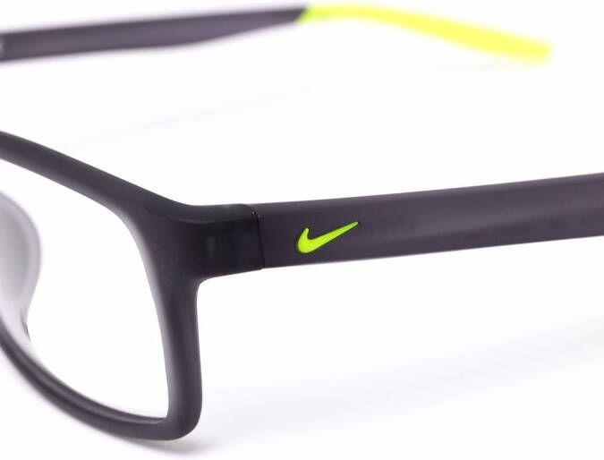 Nike Bril met vierkant montuur Grijs