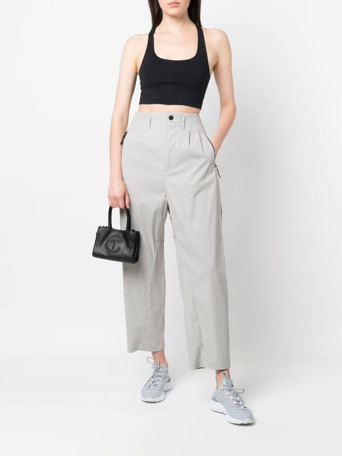 Nike Broek met geplooid detail Grijs