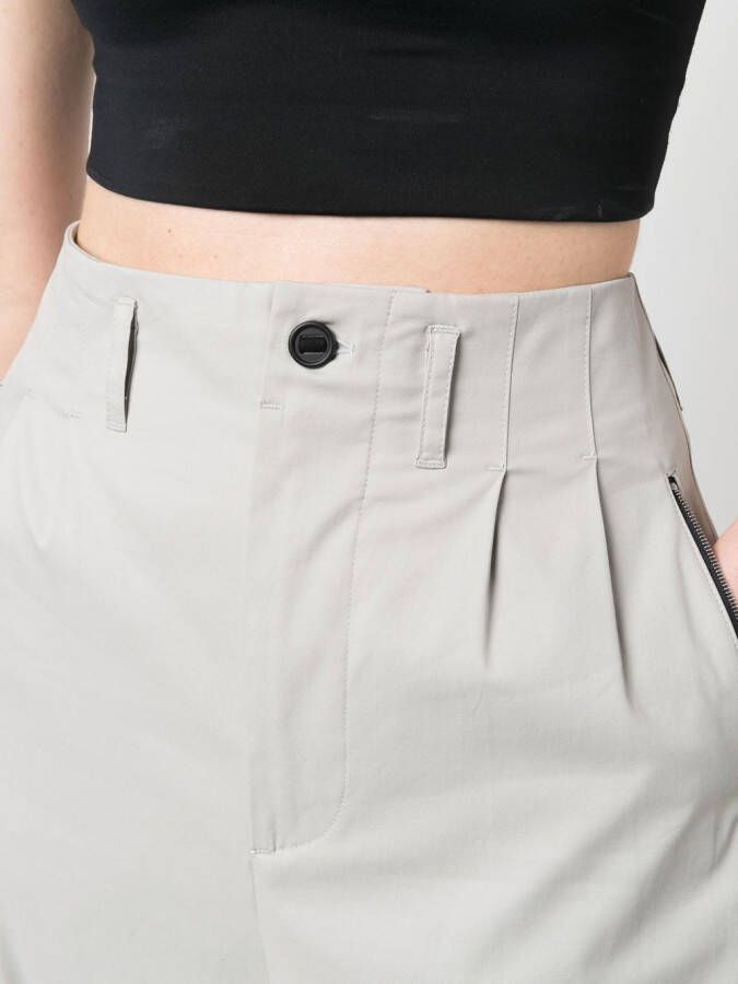Nike Broek met geplooid detail Grijs