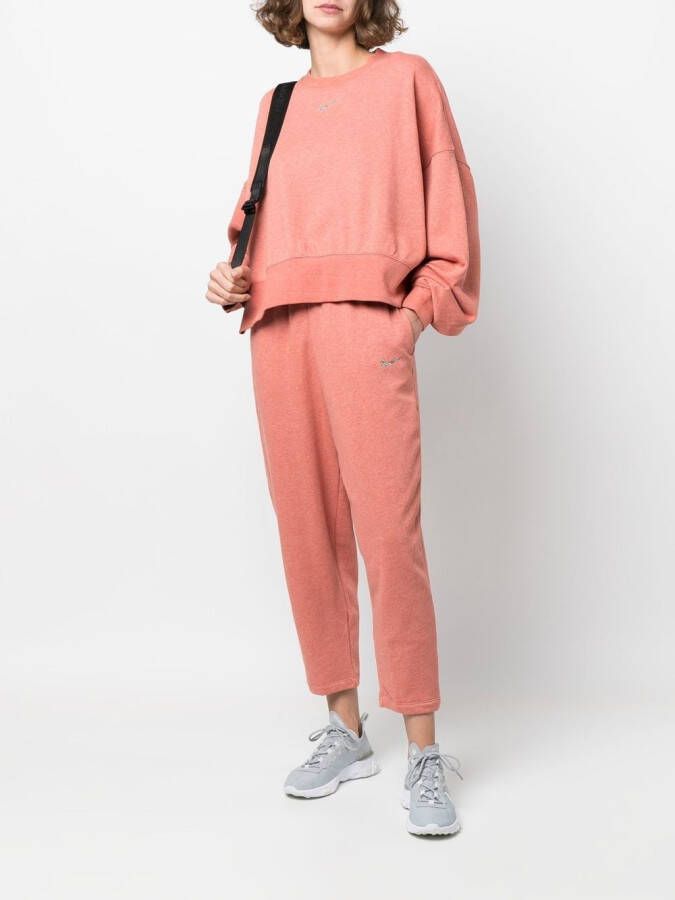 Nike Broek met trekkoordtaille Oranje