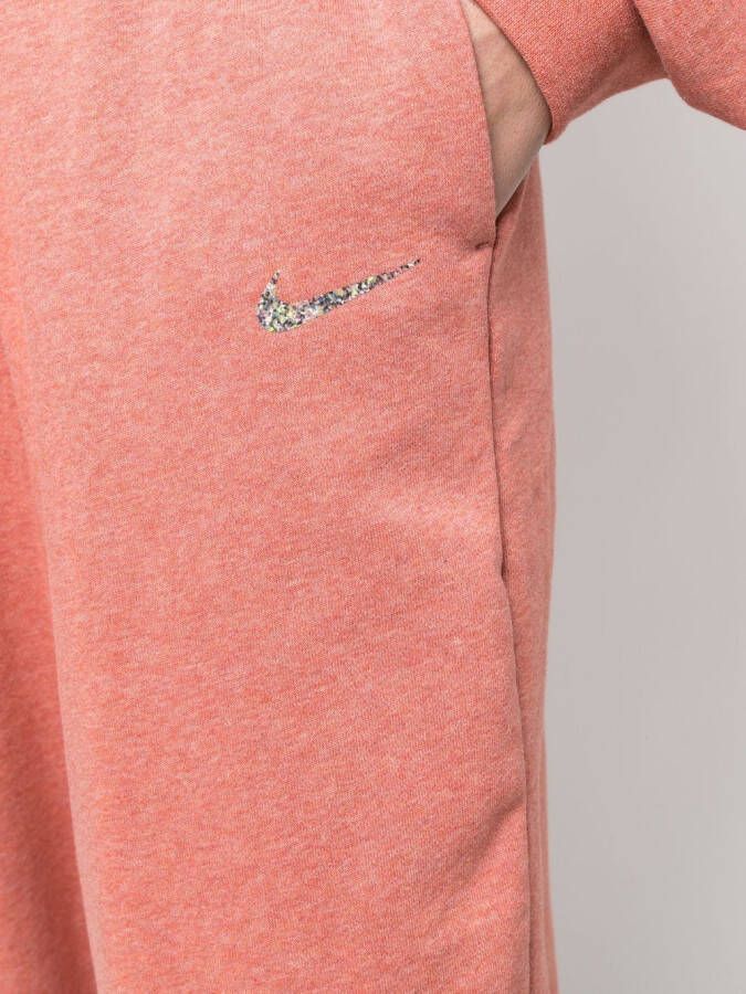 Nike Broek met trekkoordtaille Oranje