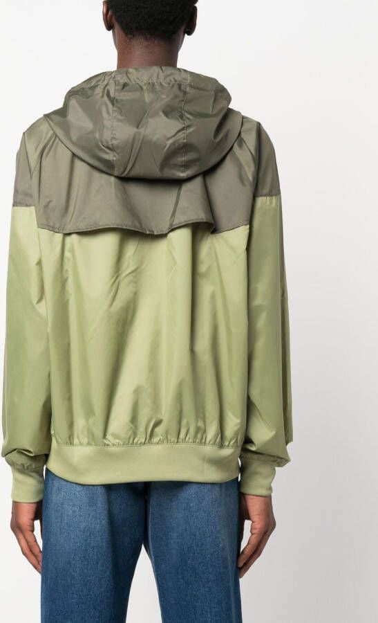 Nike Jack met geborduurd logo Groen
